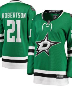 Jason Robertson Dallas Stars Fanatics Women_s Home Breakaway Jersey  Kelly Green