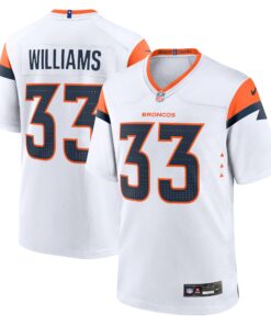 Javonte Williams Denver Broncos  Mile High Collection Game Jersey  White
