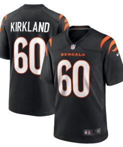 Jaxson Kirkland Cincinnati Bengals  Team Game Jersey   Black