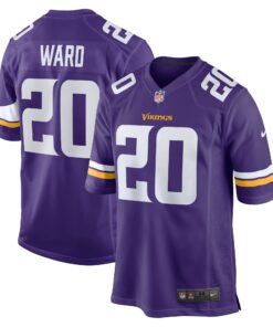 Jay Ward Minnesota Vikings  Game Jersey  Purple