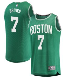 Jaylen Brown Boston Celtics Fanatics Youth Fast Break Player Jersey - Icon Edition - Kelly Green