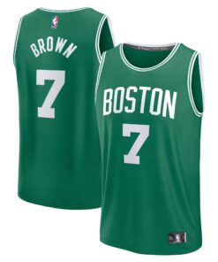 Jaylen Brown Boston Celtics Fanatics Youth Fast Break Replica Player Jersey - Icon Edition - Kelly Green
