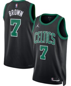 Jaylen Brown Boston Celtics Jordan Brand Unisex Swingman Jersey - Statement Edition - Black