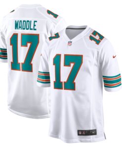Jaylen Waddle Miami Dolphins  Game Jersey  White