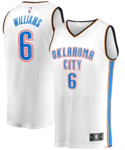 Jaylin Williams Oklahoma City Thunder Fanatics Fast Break Player Jersey - Association Edition - White