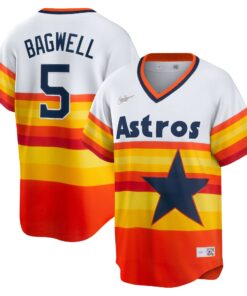 Jeff Bagwell Houston AstrosHome Cooperstown Collection Player Jersey  White