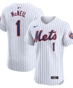 Jeff McNeil New York MetsHome Elite Player Jersey  White