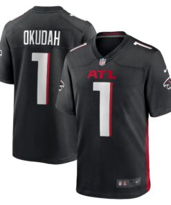 Jeff Okudah Atlanta Falcons  Game Player Jersey  Black
