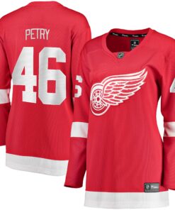 Jeff Petry Detroit Red Wings Fanatics Women_s Home Breakaway Player Jersey  Red