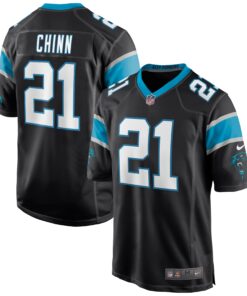Jeremy Chinn Carolina Panthers  Game Jersey  Black