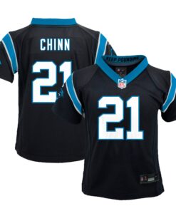 Jeremy Chinn Carolina Panthers  Toddler Game Jersey  Black