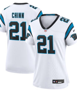Jeremy Chinn Carolina Panthers  Women_s Player Jersey  White
