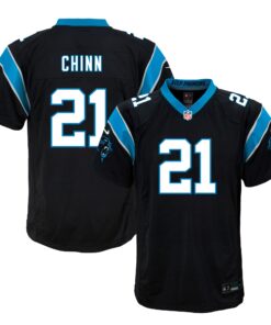 Jeremy Chinn Carolina Panthers  Youth Game Jersey  Black