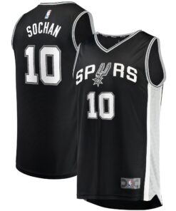 Jeremy Sochan San Antonio Spurs Fanatics Youth 2022 NBA Draft First Round Pick Fast Break Replica Jersey - Icon Edition - Black