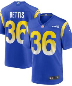 Jerome Bettis Los Angeles Rams  Game Retired Player Jersey  Royal