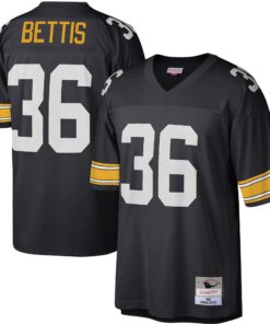 Jerome Bettis Pittsburgh Steelers Mitchell amp Ness Legacy Replica Jersey  Black