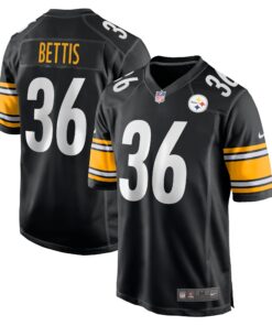 Jerome Bettis Pittsburgh Steelers  Retired Player Game Jersey  Black