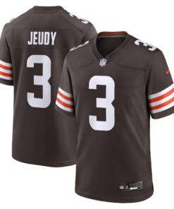 Jerry Jeudy Cleveland Browns   Game Jersey   Brown