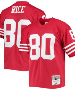 Jerry Rice San Francisco 49ers Mitchell amp Ness Legacy Replica Jersey  Scarlet