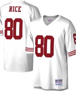 Jerry Rice San Francisco 49ers Mitchell amp Ness Legacy Replica Jersey  White