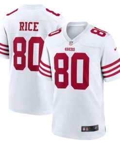 Jerry Rice San Francisco 49ers  Retired Player Game Jersey  White