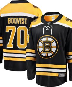 Jesper Boqvist Boston Bruins Fanatics Home Breakaway Jersey  Black