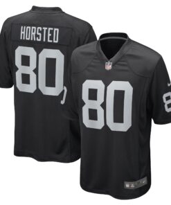 Jesper Horsted Las Vegas Raiders  Game Player Jersey  Black