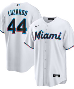 JesÃºs Luzardo Miami MarlinsHome  Replica Player Jersey  White