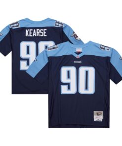 Jevon Kearse Tennessee Titans Mitchell amp Ness 1999 Legacy Replica Jersey  Navy