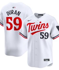 Jhoan Duran Minnesota TwinsHome Limited Player Jersey  White