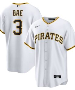 JiHwan Bae Pittsburgh PiratesReplica Player Jersey  White