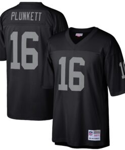 Jim Plunkett Las Vegas Raiders Mitchell amp Ness Retired Player Legacy Replica Jersey  Black