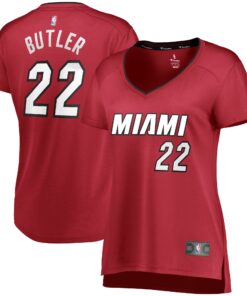 Jimmy Butler Miami Heat Fanatics Women's Fast Break Player Jersey - Statement Edition - Maroon