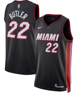 Jimmy Butler Miami Heat Unisex Swingman Jersey - Icon Edition - Black
