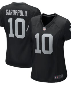 Jimmy Garoppolo Las Vegas Raiders  Women_s Player Jersey  Black