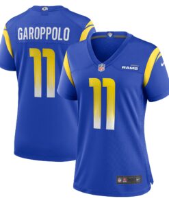Jimmy Garoppolo Los Angeles Rams  Women_s Team Game Jersey   Royal