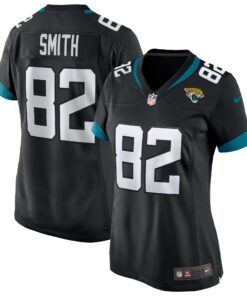 Jimmy Smith Jacksonville Jaguars  Women_s Game Retired Player Jersey  Black
