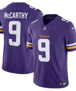 J.J. McCarthy Minnesota Vikings  Vapor F.U.S.E. Limited Jersey  Purple