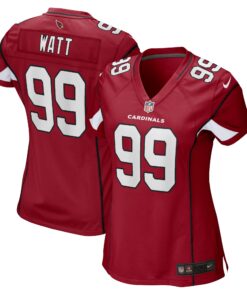 J.J. Watt Arizona Cardinals  Women_s Game Jersey  Cardinal
