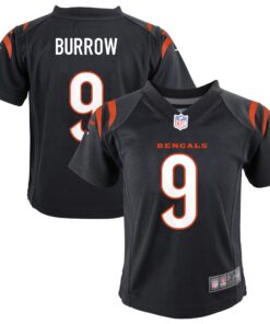 Joe Burrow Cincinnati Bengals  Infant Game Jersey  Black