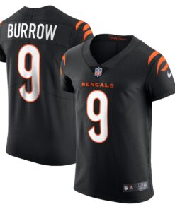Joe Burrow Cincinnati Bengals  Vapor Elite Jersey  Black