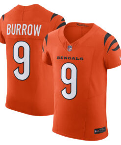 Joe Burrow Cincinnati Bengals  Vapor F.U.S.E. Elite Jersey  Orange