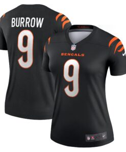 Joe Burrow Cincinnati Bengals  Women_s Legend Jersey  Black