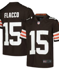 Joe Flacco Cleveland Browns  Youth Game Jersey  Brown