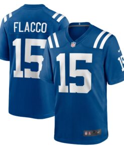 Joe Flacco Indianapolis Colts  Game Jersey   Royal