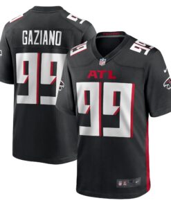 Joe Gaziano Atlanta Falcons  Team Game Jersey   Black