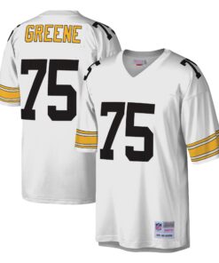 Joe Greene Pittsburgh Steelers Mitchell amp Ness Legacy Replica Jersey  White