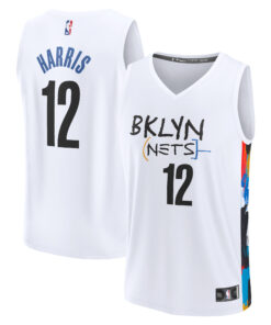 Joe Harris Brooklyn Nets Fanatics Fastbreak Jersey - City Edition - White