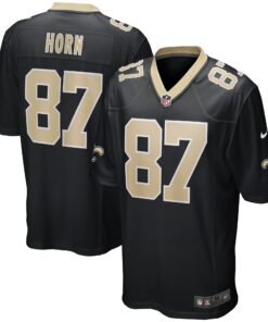 Joe Horn New Orleans Saints  Game Retired Player Jersey  Black