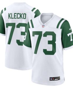 Joe Klecko New York Jets  Classic Alternate Retired Player Game Jersey  White